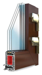 Входные ПВХ двери VEKA SOFTLINE 82 (Века Cофтлайн 82мм)